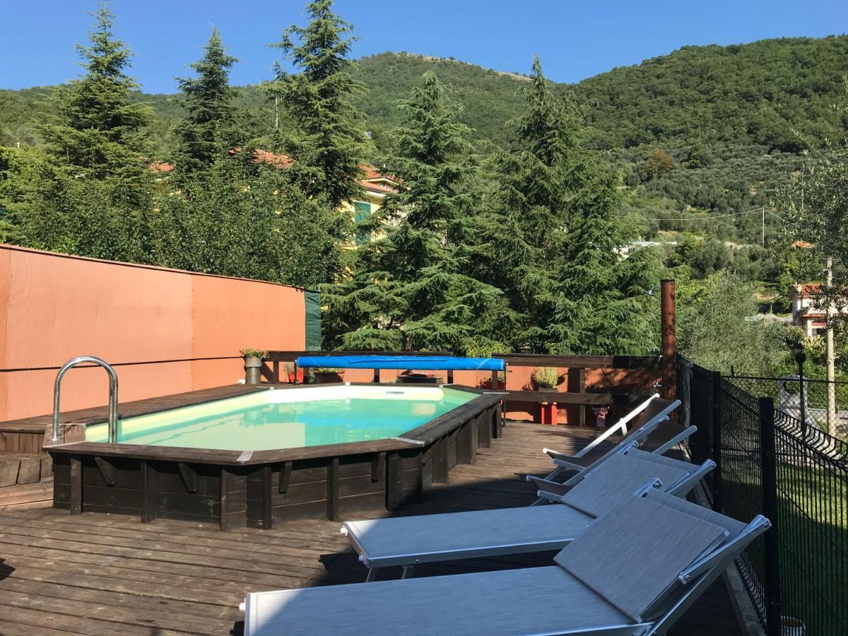 Caravonica Casa Ginni Con Piscina E Giardino מראה חיצוני תמונה