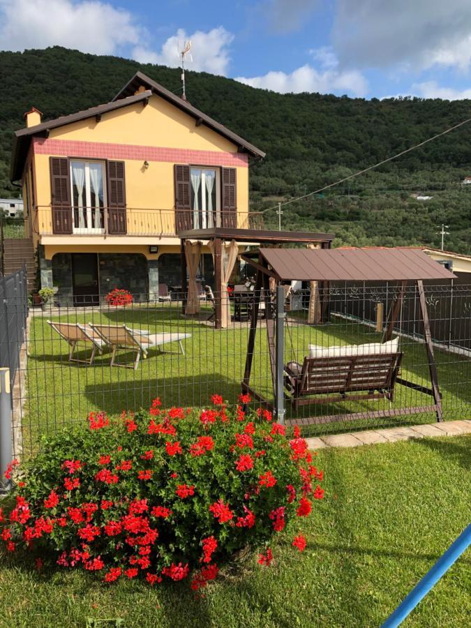 Caravonica Casa Ginni Con Piscina E Giardino מראה חיצוני תמונה