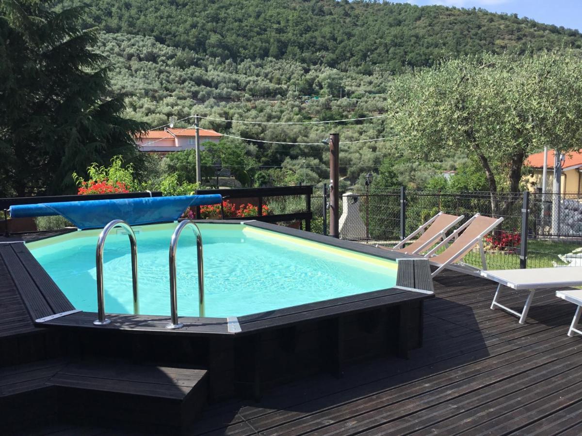 Caravonica Casa Ginni Con Piscina E Giardino מראה חיצוני תמונה